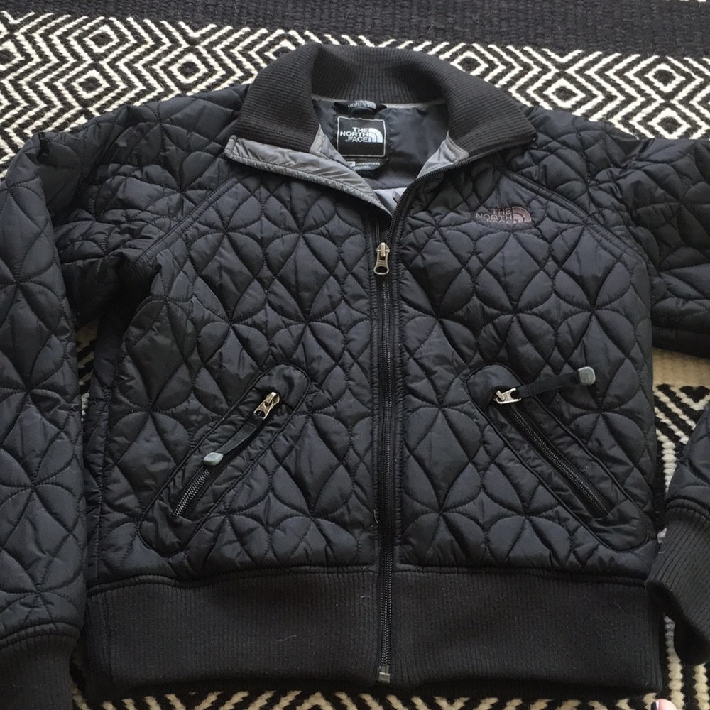 North face quilted jacket